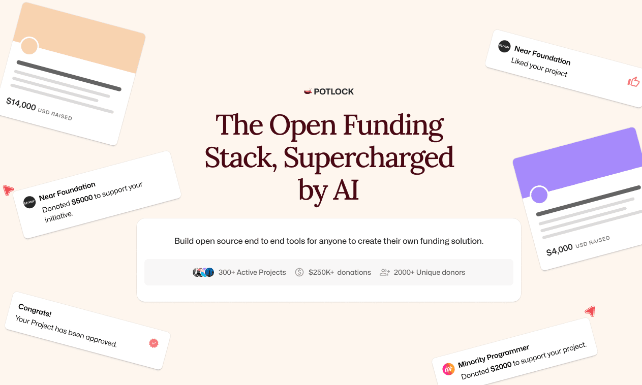 Supported chains and assets on POTLOCK